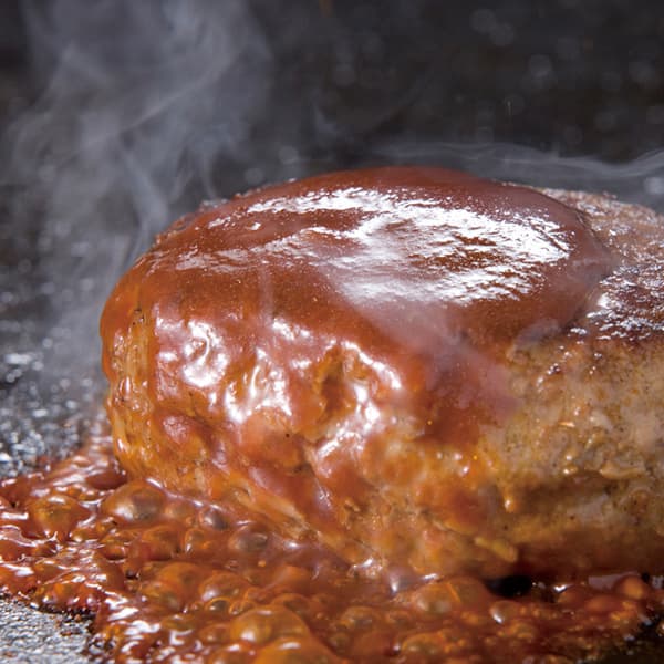 大畠精肉店の手づくりハンバーグ